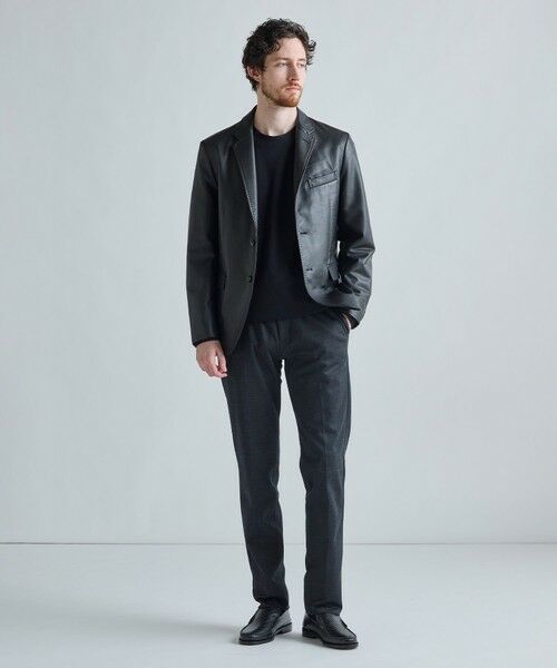 MEN'S BIGI / メンズビギ ビジネス・ドレスシューズ | 《G.H BASSコラボ》トラムステッチレザーローファー | 詳細2