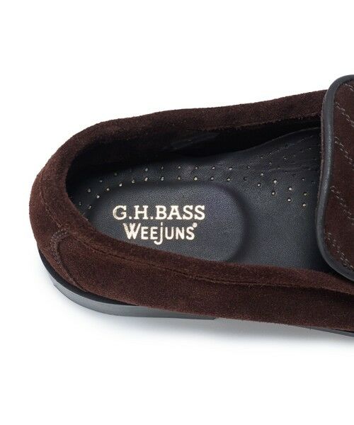 MEN'S BIGI / メンズビギ ビジネス・ドレスシューズ | 《G.H BASSコラボ》トラムステッチレザーローファー | 詳細6