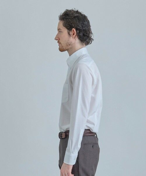 MEN'S BIGI / メンズビギ シャツ・ブラウス | J-CAMICIE ハイゲージジャージドレスシャツ（Albini×RENU）＜ストレッチ＞ | 詳細2