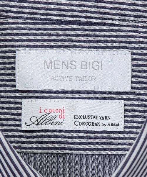 MEN'S BIGI / メンズビギ シャツ・ブラウス | J-CAMICIE ハイゲージジャージドレスシャツ（Albini×RENU）＜ストレッチ＞ | 詳細15
