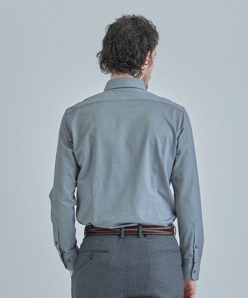 MEN'S BIGI / メンズビギ シャツ・ブラウス | J-CAMICIE ハイゲージジャージドレスシャツ（Albini×RENU）＜ストレッチ＞ | 詳細25