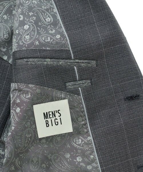 MEN'S BIGI / メンズビギ テーラードジャケット | ウィンドウペンチェック セットアップジャケット | 詳細11