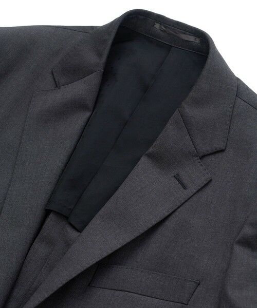 MEN'S BIGI / メンズビギ セットアップ | 【Loro Piana/ロロ・ピアーナ】ウールギャバジン 無地スーツ | 詳細5