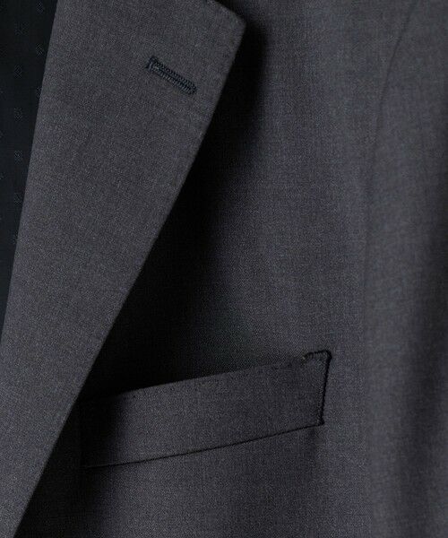 MEN'S BIGI / メンズビギ セットアップ | 【Loro Piana/ロロ・ピアーナ】ウールギャバジン 無地スーツ | 詳細6