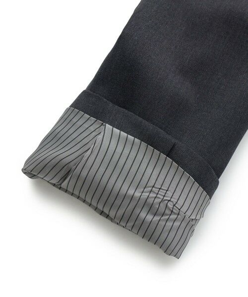 MEN'S BIGI / メンズビギ セットアップ | 【Loro Piana/ロロ・ピアーナ】ウールギャバジン 無地スーツ | 詳細8
