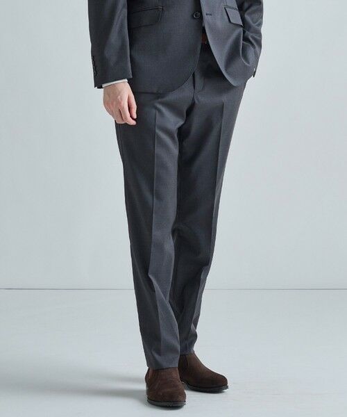 MEN'S BIGI / メンズビギ セットアップ | 【Loro Piana/ロロ・ピアーナ】ウールギャバジン 無地スーツ | 詳細2