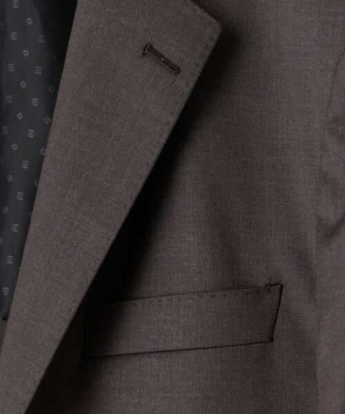 MEN'S BIGI / メンズビギ セットアップ | 【Loro Piana/ロロ・ピアーナ】ウールギャバジン 無地スーツ | 詳細19