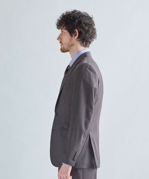 MEN'S BIGI / メンズビギ セットアップ | 【Loro Piana/ロロ・ピアーナ】ウールギャバジン 無地スーツ | 詳細10