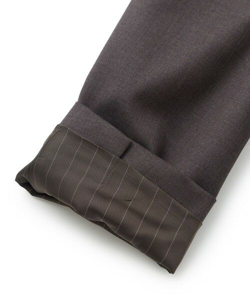MEN'S BIGI / メンズビギ セットアップ | 【Loro Piana/ロロ・ピアーナ】ウールギャバジン 無地スーツ | 詳細22