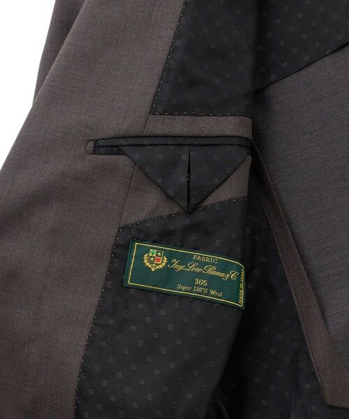MEN'S BIGI / メンズビギ セットアップ | 【Loro Piana/ロロ・ピアーナ】ウールギャバジン 無地スーツ | 詳細26