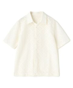 MEN'S BIGI / メンズビギ シャツ・ブラウス | シアージャカード レギュラーカラーシャツ