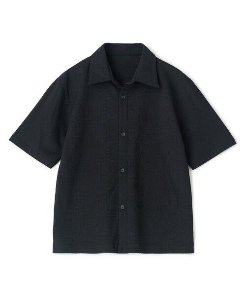 MEN'S BIGI / メンズビギ シャツ・ブラウス | シアージャカード レギュラーカラーシャツ（ブラック）