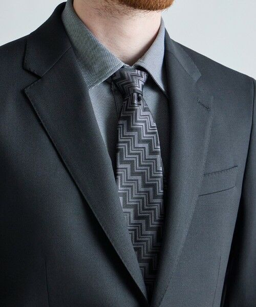 MEN'S BIGI / メンズビギ ネクタイ | TIE YOUR TIE ジオメトリック柄ネクタイ | 詳細2