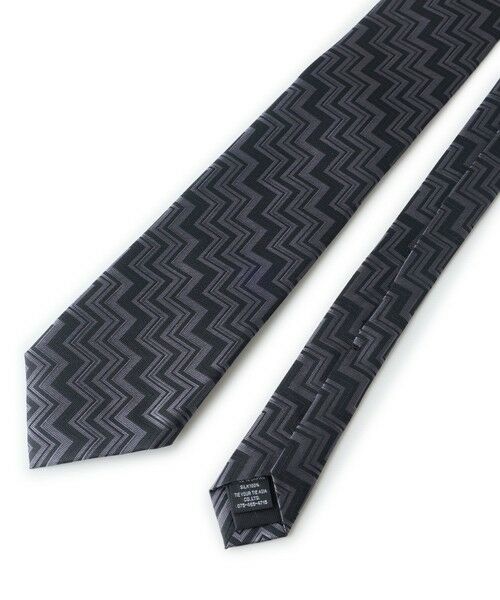 MEN'S BIGI / メンズビギ ネクタイ | TIE YOUR TIE ジオメトリック柄ネクタイ | 詳細4