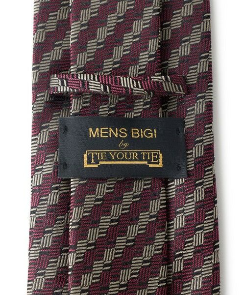 MEN'S BIGI / メンズビギ ネクタイ | ジオメトリック柄ネクタイ | 詳細4