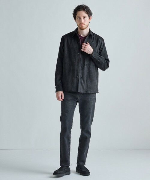 MEN'S BIGI / メンズビギ シャツ・ブラウス | フェイクスエード リラックスフィットシャツ | 詳細7