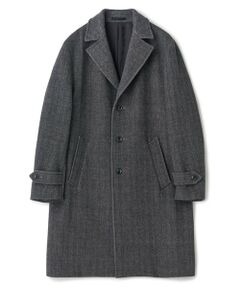 MEN'S BIGI / メンズビギ ステンカラーコート | スーパー140ウールビーバーステンカラーコート