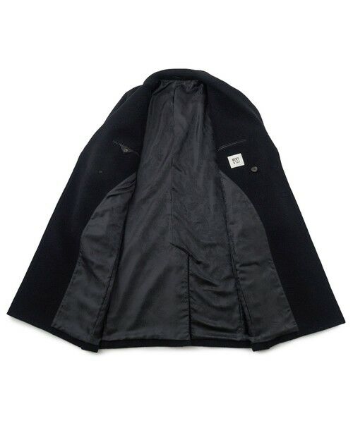 MEN'S BIGI / メンズビギ その他アウター | ウールアンゴラビーバーポロコート | 詳細9