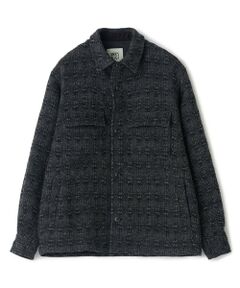 MEN'S BIGI / メンズビギ ブルゾン | 総裏ツイード CPOシャツアウター