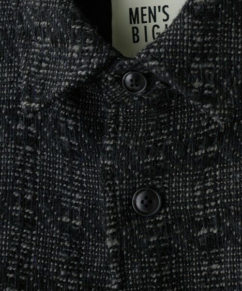 MEN'S BIGI / メンズビギ ブルゾン | 総裏ツイード CPOシャツアウター | 詳細4
