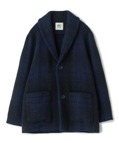 MEN'S BIGI / メンズビギ ブルゾン | 《John Braniganコラボ》ショールカラーニットジャケット