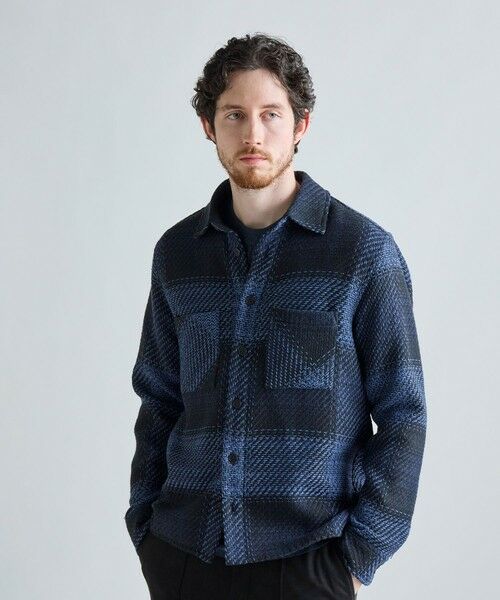 MEN'S BIGI / メンズビギ ブルゾン | 《別注》WAX LONDON ジャストフィットニットブルゾン | 詳細1