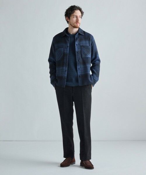 MEN'S BIGI / メンズビギ ブルゾン | 《別注》WAX LONDON ジャストフィットニットブルゾン | 詳細4