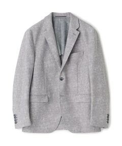MEN'S BIGI / メンズビギ テーラードジャケット | ヒートパフォーマー ツイードプリント ストレッチジャケット［保温/ハイパワー2wayストレッチ］