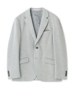MEN'S BIGI / メンズビギ テーラードジャケット | ウール混ツイルジャージジャケット