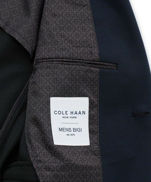 MEN'S BIGI / メンズビギ テーラードジャケット | 《別注》COLE HAAN ウールブレンドシャイニーポンチセットアップジャケット | 詳細24