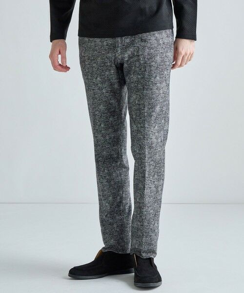 MEN'S BIGI / メンズビギ その他パンツ | ヒートパフォーマー ツイードプリント ストレッチパンツ［保温/ハイパワー2wayストレッチ］ | 詳細6