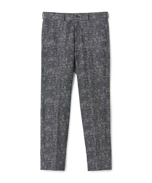 MEN'S BIGI / メンズビギ その他パンツ | ヒートパフォーマー ツイードプリント ストレッチパンツ［保温/ハイパワー2wayストレッチ］（ブラック）