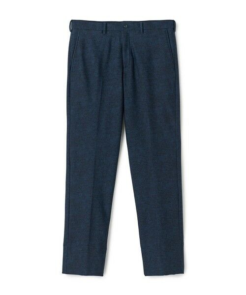 MEN'S BIGI / メンズビギ その他パンツ | ヒートパフォーマー ツイードプリント ストレッチパンツ［保温/ハイパワー2wayストレッチ］（ネイビー）