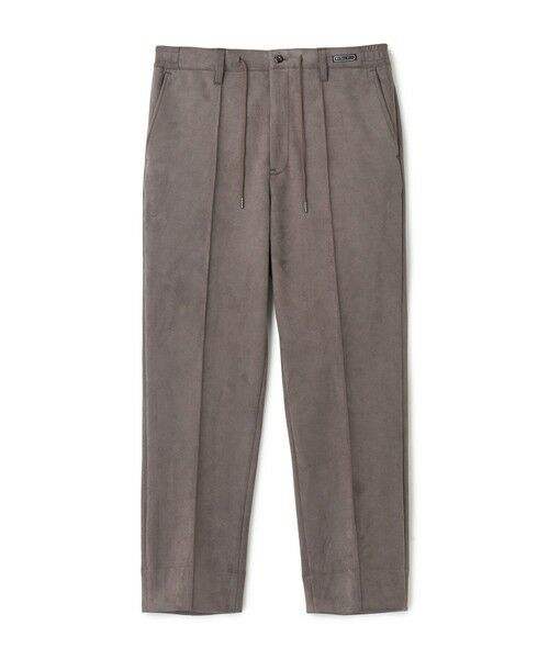 MEN'S BIGI / メンズビギ その他パンツ | フェイクスエードダンボール リラックスイージーパンツ（チャコールグレー）