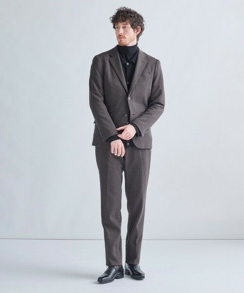 MEN'S BIGI / メンズビギ その他パンツ | ウール混ツイルジャージスラックス | 詳細7