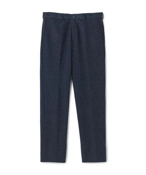 MEN'S BIGI / メンズビギ その他パンツ | ウール混ツイルジャージスラックス（ネイビー）