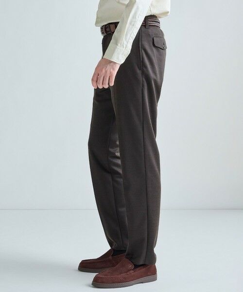 MEN'S BIGI / メンズビギ セットアップ | 《別注》COLE HAAN ウールブレンドシャイニーポンチセットアップパンツ | 詳細2