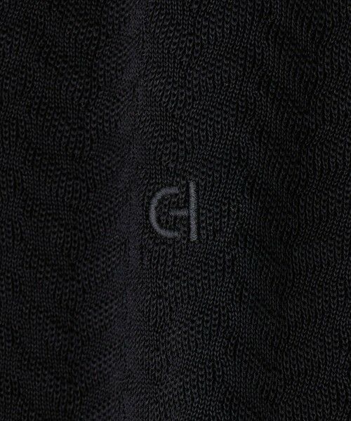 MEN'S BIGI / メンズビギ ニット・セーター | 《別注》COLE HAAN 14G変形ヘリンボンジャカードニットスキッパーポロ | 詳細4