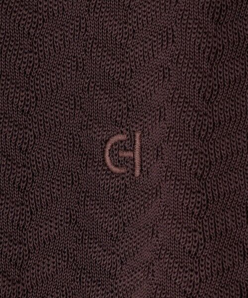 MEN'S BIGI / メンズビギ ニット・セーター | 《別注》COLE HAAN 14G変形ヘリンボンジャカードニットスキッパーポロ | 詳細11