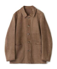 MEN'S BIGI / メンズビギ その他アウター | ゴートスエード リバーシブル カバーオールブルゾン