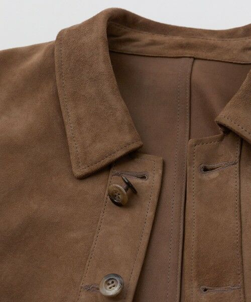 MEN'S BIGI / メンズビギ その他アウター | ゴートスエード リバーシブル カバーオールブルゾン | 詳細13