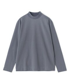 MEN'S BIGI / メンズビギ Tシャツ | アクティブテーラー シルケットスムース UネックロングTシャツ［シルケット加工/抗菌防臭/帯電防止］
