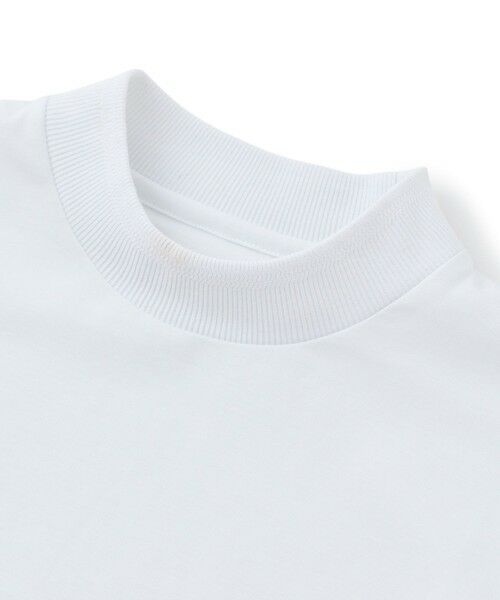 MEN'S BIGI / メンズビギ Tシャツ | アクティブテーラー シルケットスムース UネックロングTシャツ［シルケット加工/抗菌防臭/帯電防止］ | 詳細7