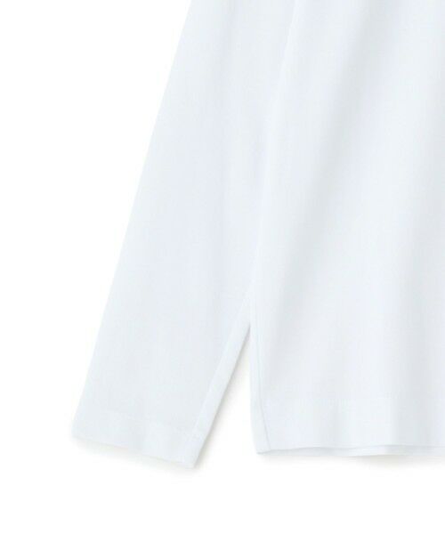 MEN'S BIGI / メンズビギ Tシャツ | アクティブテーラー シルケットスムース UネックロングTシャツ［シルケット加工/抗菌防臭/帯電防止］ | 詳細8