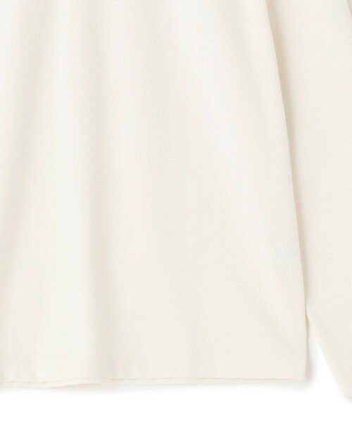 MEN'S BIGI / メンズビギ Tシャツ | リンクスジャカード 変形クルーネックロングTシャツ［抗菌防臭］ | 詳細9