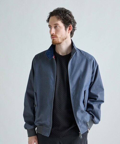 MEN'S BIGI / メンズビギ Tシャツ | リンクスジャカード 変形クルーネックロングTシャツ［抗菌防臭］ | 詳細12