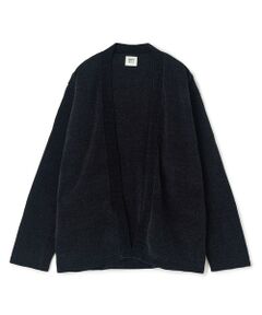 MEN'S BIGI / メンズビギ カーディガン・ボレロ | モールヘリンボン ボタンレスカーディガン