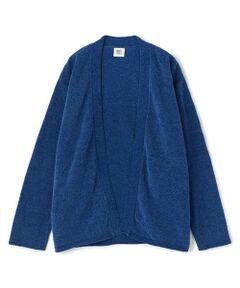MEN'S BIGI / メンズビギ カーディガン・ボレロ | モールヘリンボン ボタンレスカーディガン