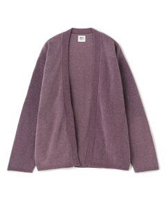 MEN'S BIGI / メンズビギ カーディガン・ボレロ | モールヘリンボン ボタンレスカーディガン