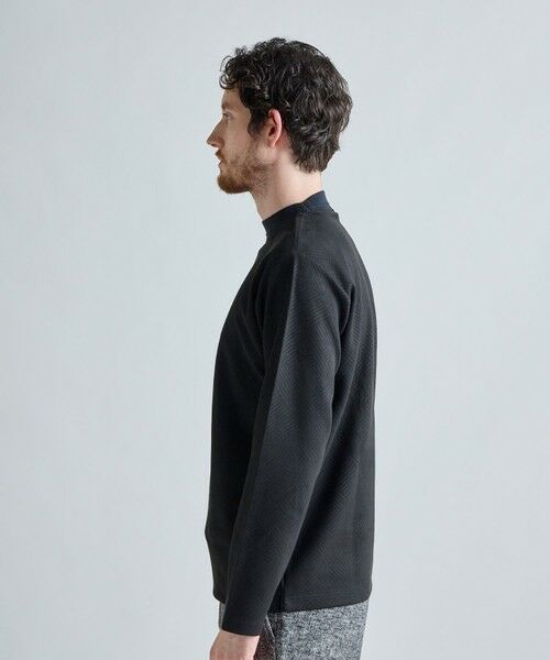 MEN'S BIGI / メンズビギ Tシャツ | テックスエードダンボールモックネックT | 詳細5